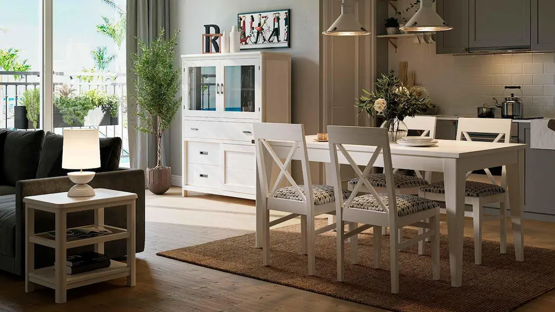 salón moderno y elegante en Muebles Herrera