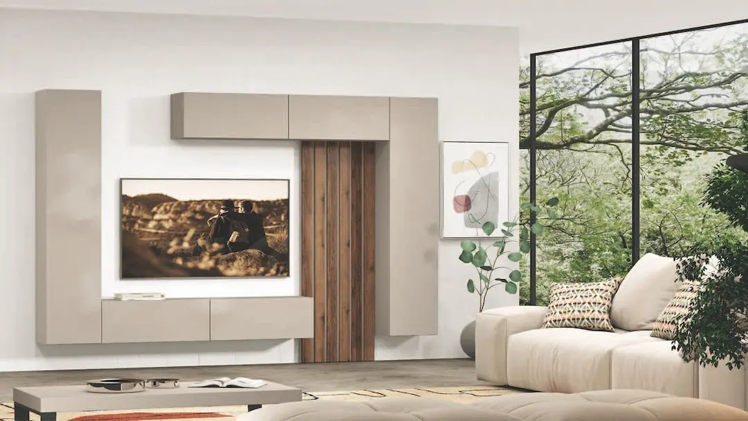 salón moderno y elegante en Muebles Herrera