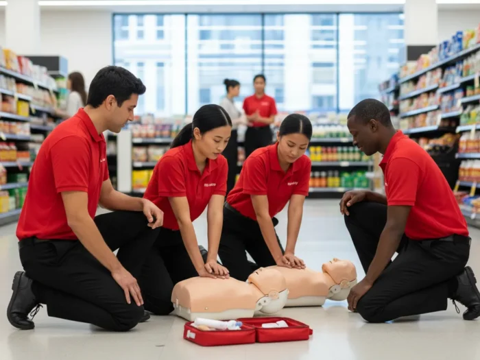 Curso de PRL en el Comercio y Primeros Auxilios