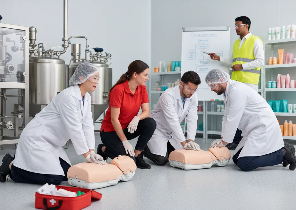 Curso de PRL en empresas de perfumería y cosmetica y primeros auxilios